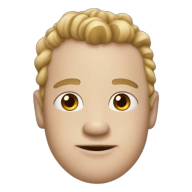 dingus but in the style of the 100 emoji sticker