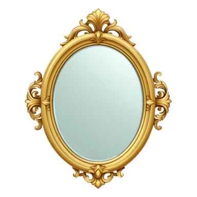 Good ventage mirror  sticker