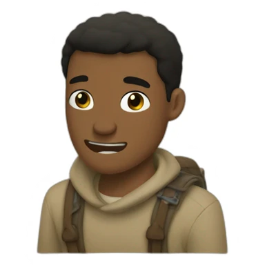 Finn adventure time sticker