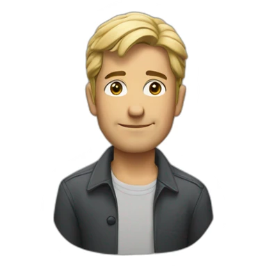 Ross from Friends TV series sticker