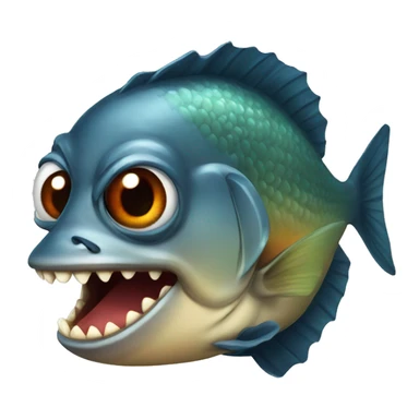 piranha sticker