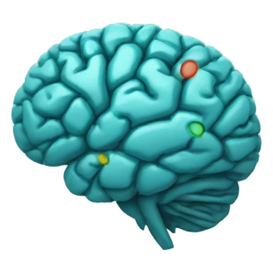 brain and internet sticker