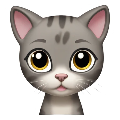 littlest pet shop shorthair cat sticker