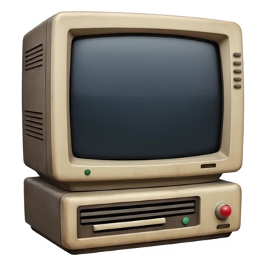 generate me a old displays sticker