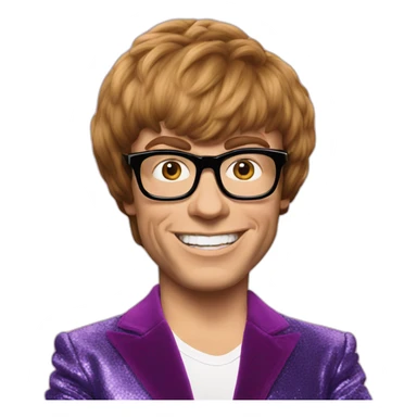 Austin powers sticker