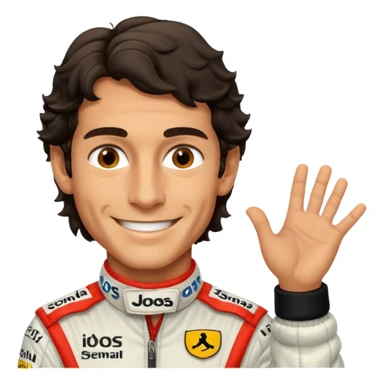 Ayrton senna sticker