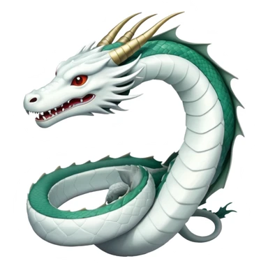 Dragon Haku from Spirited Away sticker