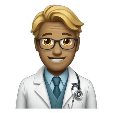 Shark the doctor sticker