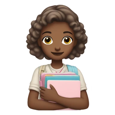 Past el color planner girl sticker