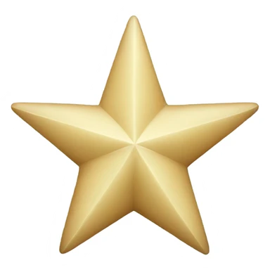 Christmas star sticker