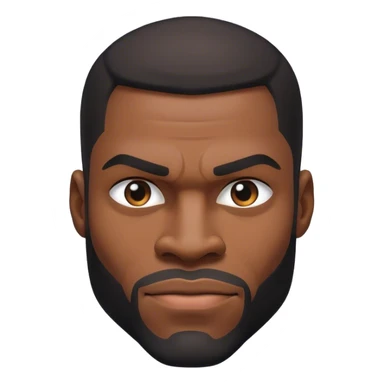 Big black strong dad sticker