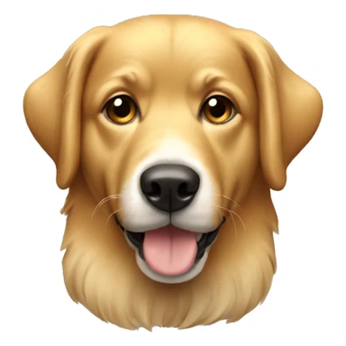 Dog golden  sticker