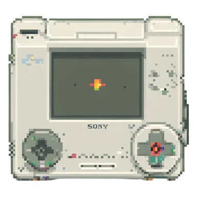 белый плеер Sony, no background sticker