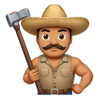 big mexican dude with a hammer sticker