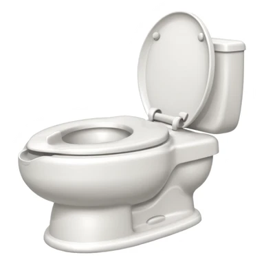 Potty trainer without lid and without face sticker