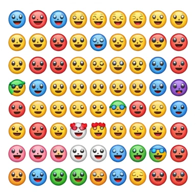 Create homemade pixel emojis  sticker