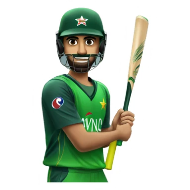 Babar azam  sticker