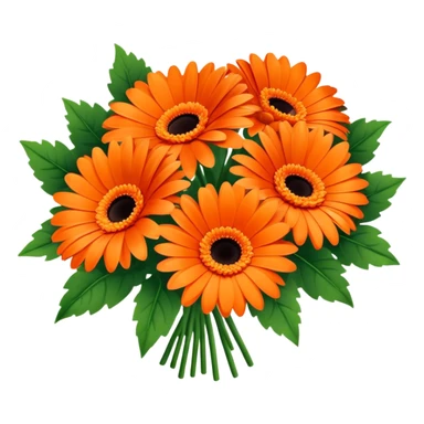 Ramo de gerberas  sticker