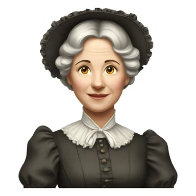 Victorian maid: 58 years old sticker