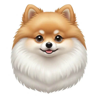A cute Pomeranian sticker