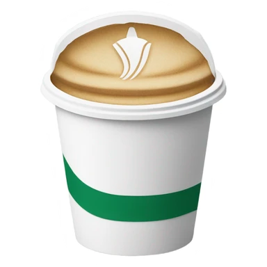 Starbucks cup sticker