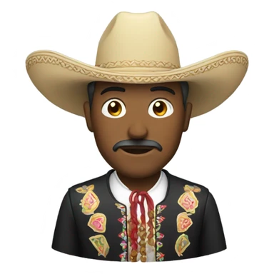 Man with a charro sticker