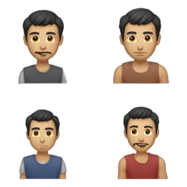 Fabien the hungry sticker