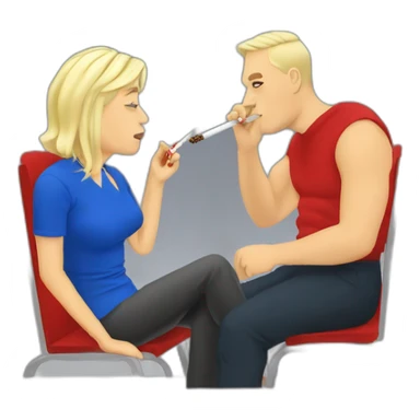 Marine le pen smoking canabis sticker