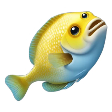 flounder pez sticker