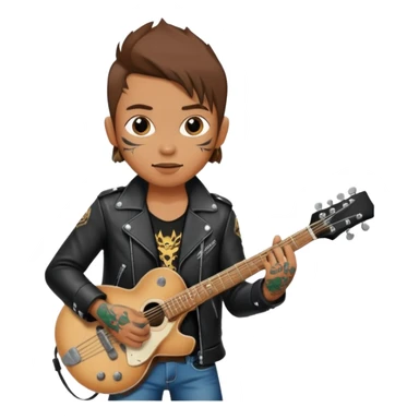 Música rock sticker