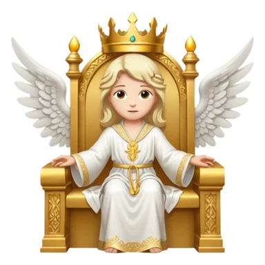 Throne, Angel sticker