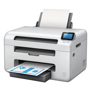 paper printer sticker