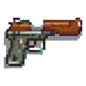 Gun sticker