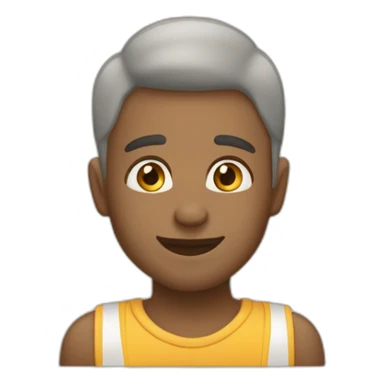 Calin quelqu'un de grand et petit sticker