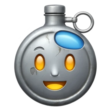 Camp Essentials, canteen,negative:character. sticker