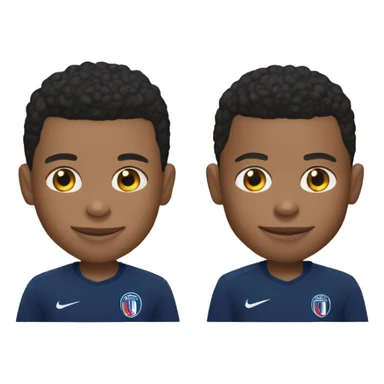 Kylian Mbappé And Ethan Mbappé  sticker