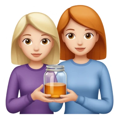  womanPeople Holding Jar sticker