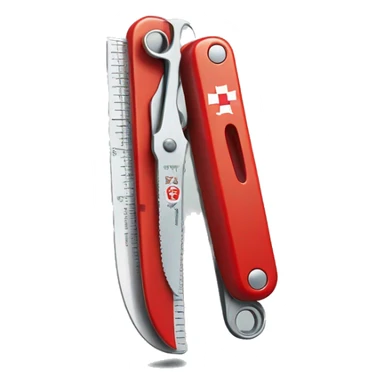 Swiss army knife sticker