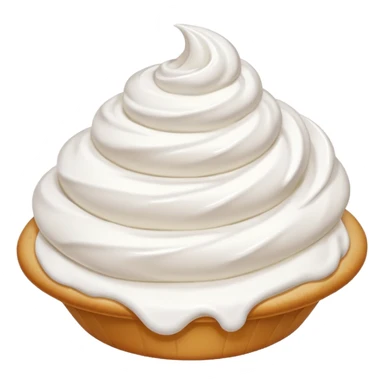 whipped cream sticker