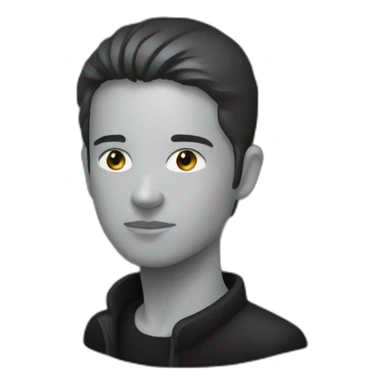 voleur en noir  sticker