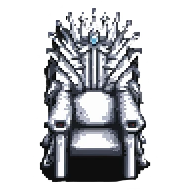Iron throne made of swords from Game of Thrones sticker