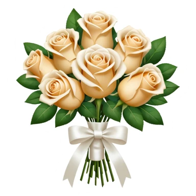 Wedding flowers bouquet sticker