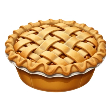 Apple pie in sleeve sticker