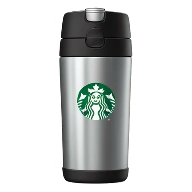Starbucks coffee thermos sticker