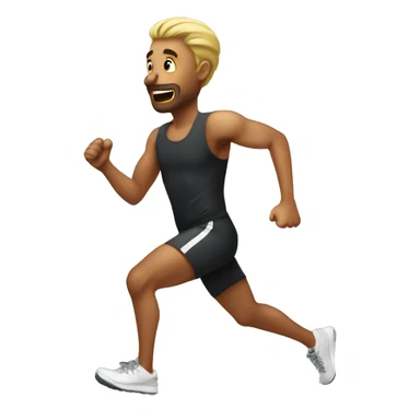 running 3 mil sticker