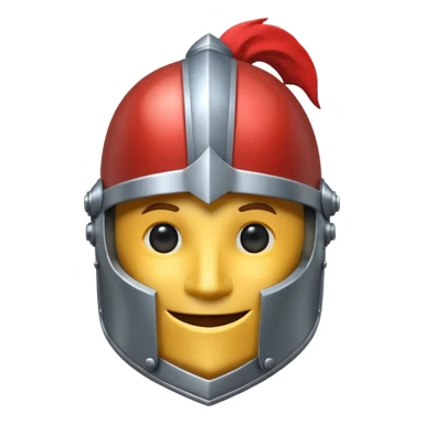Emoticone Chevalier sticker