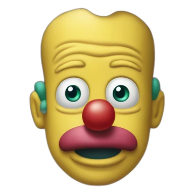 krusty-the-clown sticker