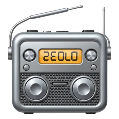 radio sticker