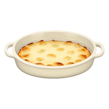 Plat à gratins sans rien à l’intérieur sticker