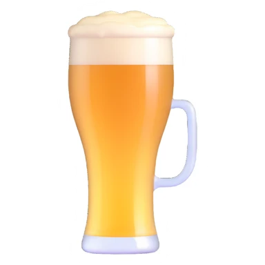 a glass of beer sticker